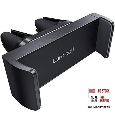 Car Vent Phone Mount - Air Vent Clip Holder, Universal Stand Hands 1-Black