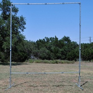 Da-Lite Screen Fast-Fold Deluxe 10' x 10' Projection Frame w/Rolling Travel Case