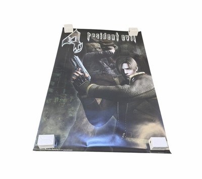 Vintage Original 2005 Resident Evil 4 Capcom 23''x35'' RARE Poster