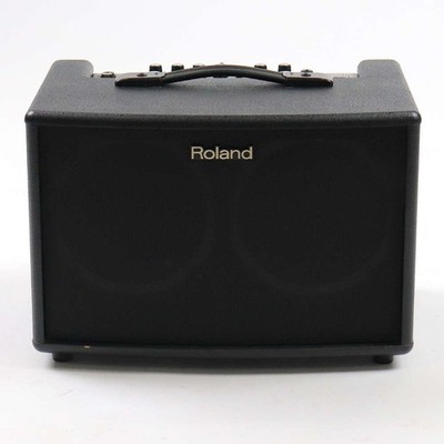 Roland AC-60 Acoustic Chorus Guitar Compact Stereo Monitor Amplifier Working