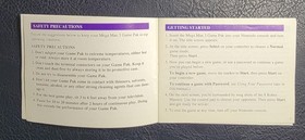 MEGA MAN 3 Nintendo NES Instruction Manual ONLY - NO GAME OR BOX