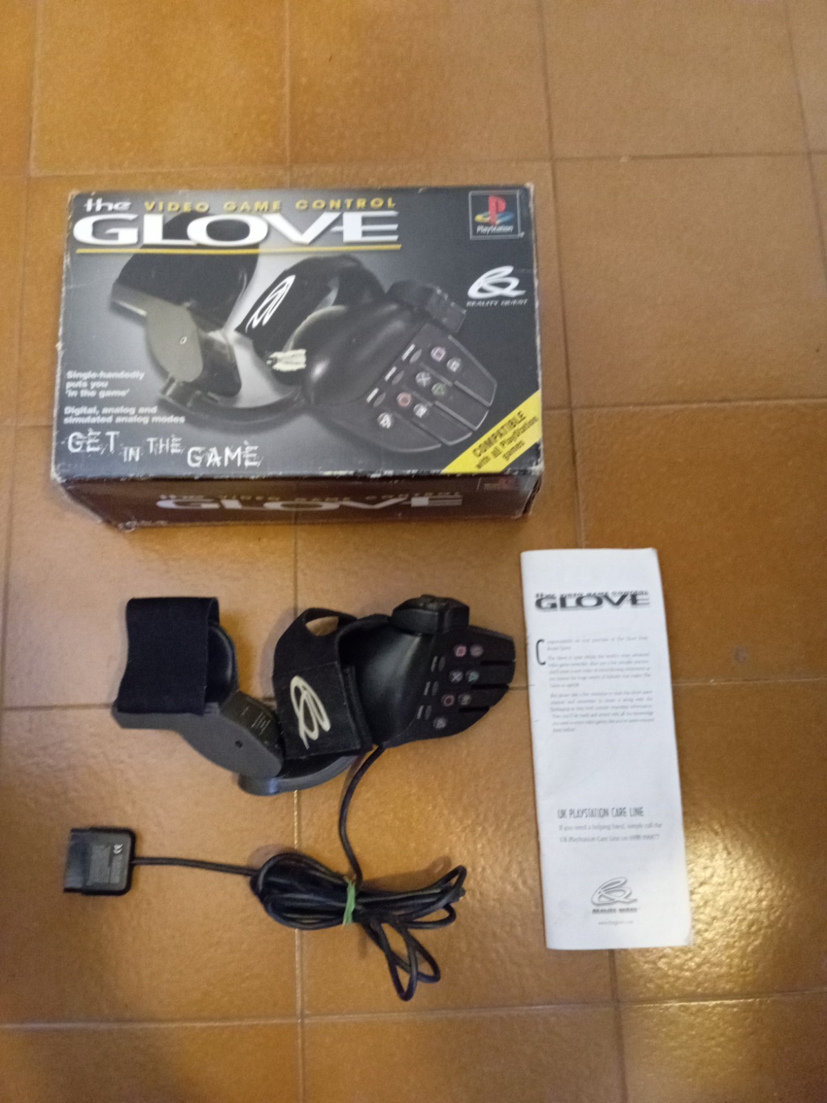 THE GLOVE video game control for Sony PlayStation 1 PS1 Sleh-00012 PAL 🇪🇺