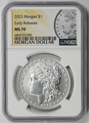 2023 Morgan Dollar $1 MS 70 NGC Early Releases