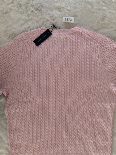Tommy hilfiger Adaptive Kurzarm Pullover mit Zopfmuster - Bild 9 von 10