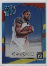2017 Donruss Optic Rated Rookie Red & Yellow Prizm OJ Howard #192 1i3m