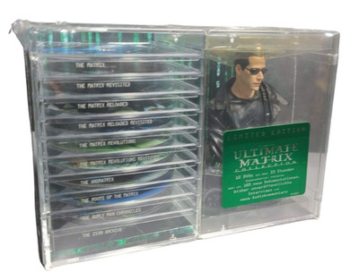     The Ultimate Matrix Collection Limited Edition Neo Figur 10 DVDs OVP NEU