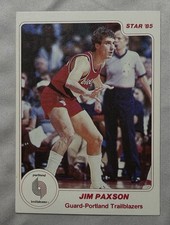 1984-85 Jim Paxson STAR Basketball #167 *NICE* Portland Trail Blazers