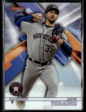 2018 Bowman's Best #15 Justin Verlander Refractor Baseball Card 1101B