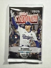 (1) 2025 Topps Stadium Club Baseball Factory Sealed Mega Pack From Box - 8 Cards