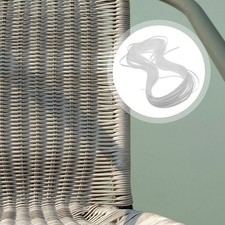  Kit Di Riparazione Per Sedie Rattan Plastica Fai Da Te Materiale in