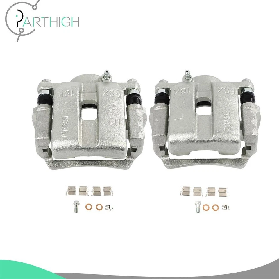 Pinzas de freno de disco delanteras izquierda derecha con soporte para MAZDA MX-5 MIATA 2006-2015 Foto 2 de 4