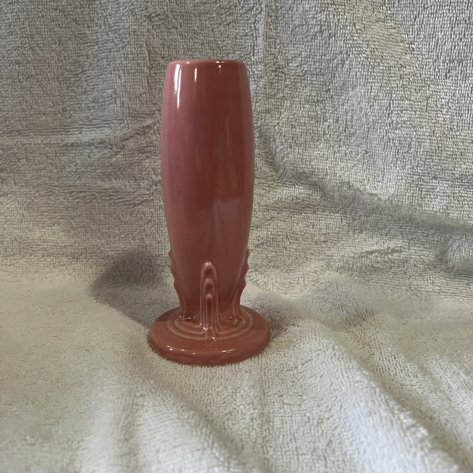 Fiesta Pink Bud Vase Retired color
