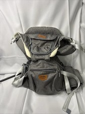 Sunveno Gray Hip Seat Baby Carrier Adjustable, Pocket Infant/Toddler