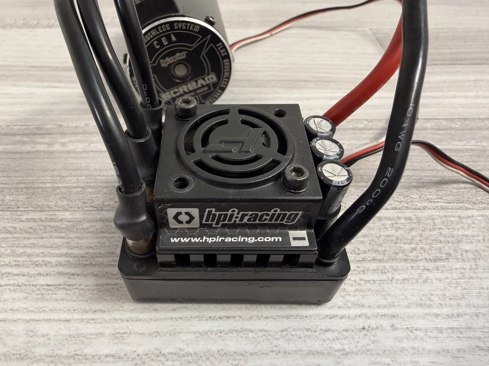 HPI FLUX Brushless Combo - Flux Rage 4s Regler/ Flux Scream 1965 KV - Trophy - Bild 2 von 4