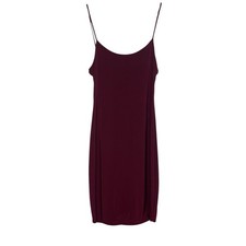 Uptown Sexy Bodycon Mini Dress Burgundy Red L Clubwear Going Out Baddie Minimal
