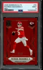 2025 Donruss Elite Patrick Mahomes II RED /99 #55 PSA 9