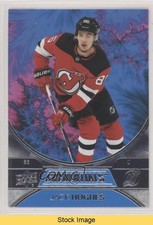 2021-22 Upper Deck Credentials Mandelbrot Fractal Jack Hughes #40 READ 8db