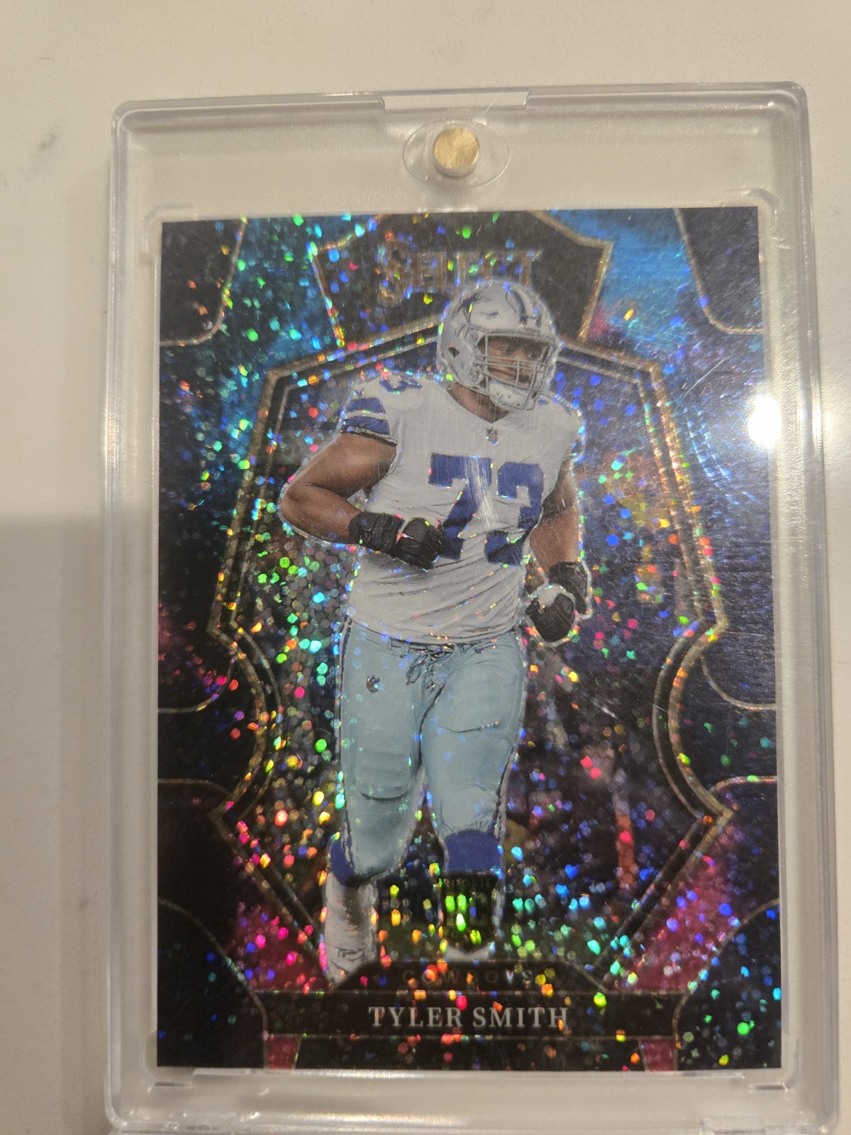 Tyler Smith Panini Select #128 Cosmic Prizm