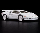 Hot Wheels Red Line Club 1982 Lamborghini Countach LP 500 S 1:64 White with Case