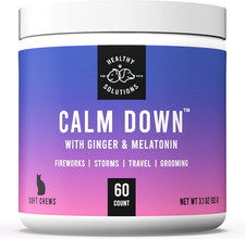 Calming Chews for Cats - Cat Calming Treats for Anxiety, Stress Relief Aid, Stor