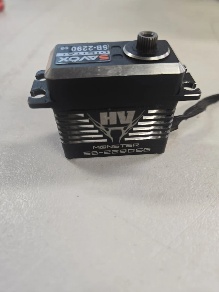 Savox SB-2290SG Black Edition Monster Torque Brushless Steel Gear Servo Read - Image 3 of 4