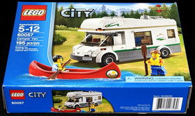NEW SEALED! LEGO | CITY 60057 CAMPER VAN / CAMPING / CANOE /