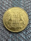 Hamburg 20 Mark 1900 J 7,96 Gramm 900 Gold