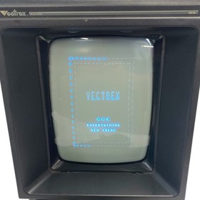 Vectrex Console System w/ 4 Games &ndash; Bezerk, Star Trek, Spike, Clean Sweep TESTED