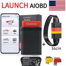Launch Aiobd Mini Bluetooth All System Diagnostic Tool Obd2 Scanner 36cm Cable
