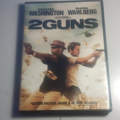 Universal 2 Guns DVD Denzel Washington Mark Wahlberg Baltasar Kormákur R
