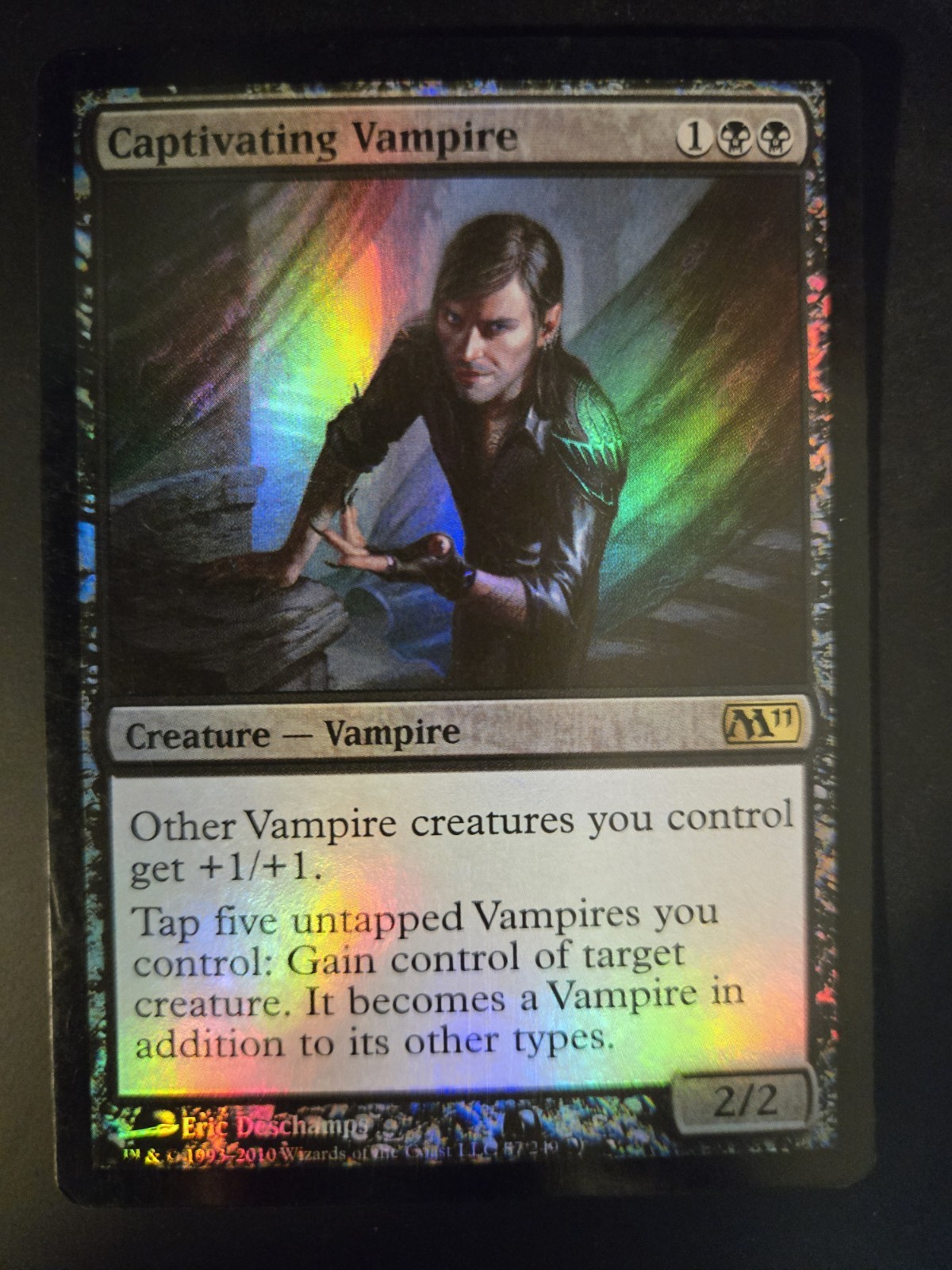 Captivating Vampire FOIL Core Set 2011 M11 MTG FREE SHIPPING