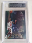 1996-97 Flair Row 2 MICHAEL JORDAN #23  BGS 8.5 * w 9.5 Corners Nice Card * Read