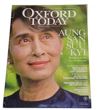Oxford Today The University Magazine Michaelmas Terms 2012 Aung San Suu Kyi