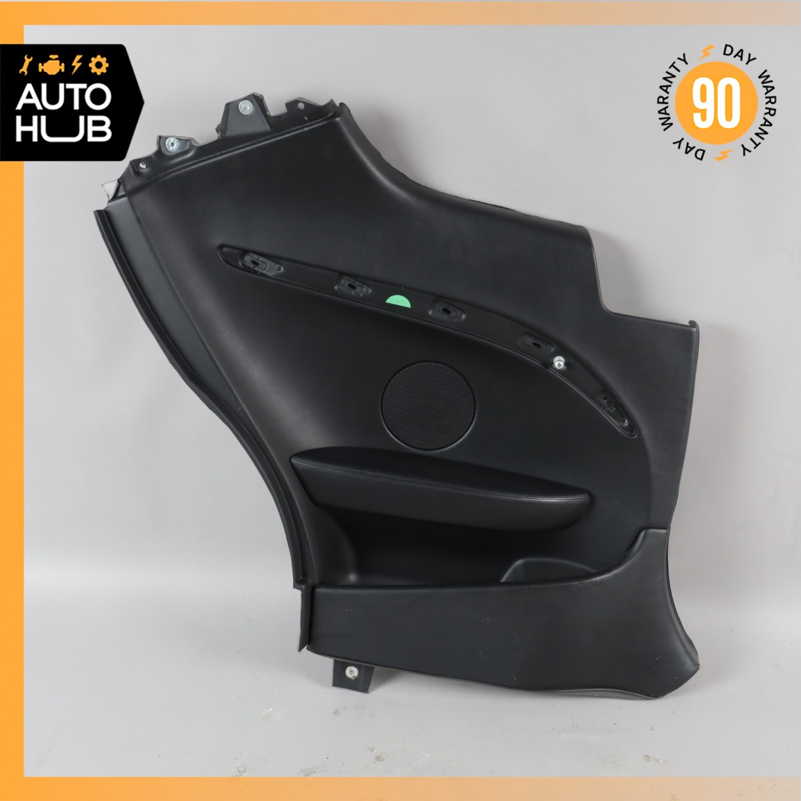 08-18 Maserati GranTurismo M145 Coupe Door Panel Rear Left Driver Side Black OEM