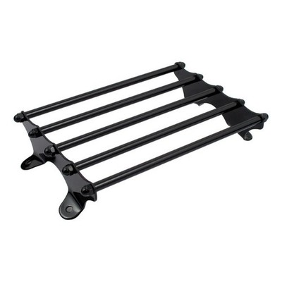 Paughco Vintage Style Gepäckträger schwarz 41-57 Big Twin