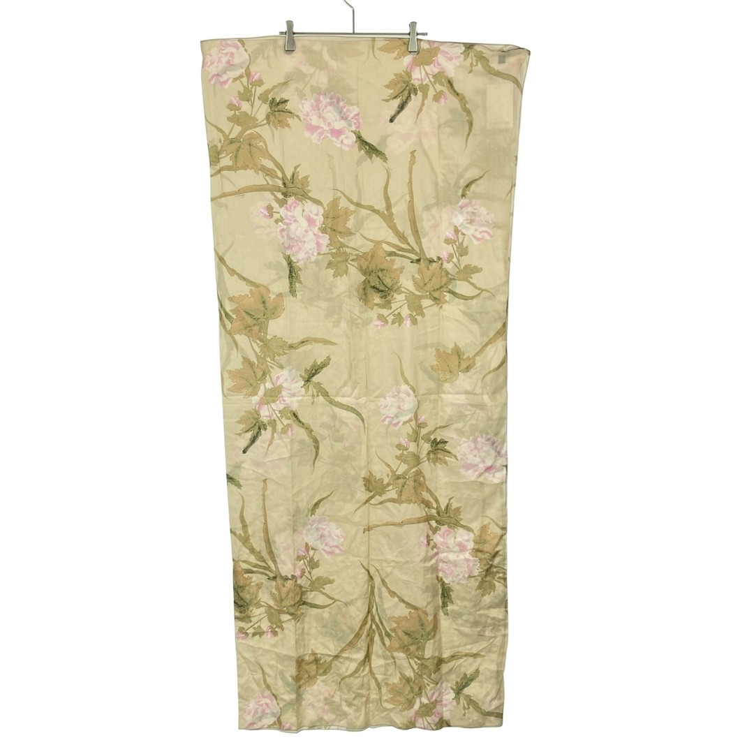 Gucci Floral Cotton Scarf in Soft Beige
