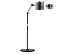 Tablet Floor Stand, Adjustable Tablet Stand, 360 Rotation Tablet Holder