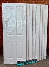 NEW 8 Internal Panel Doors 1981x762x35mm + Hinges - £35 each