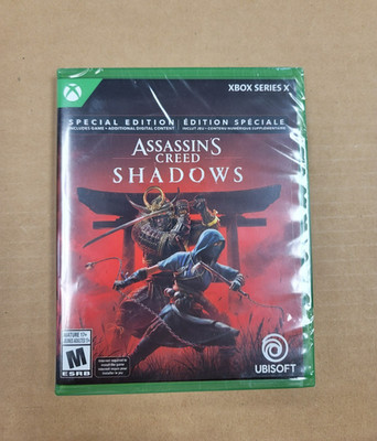 Assassin's Creed Shadows Microsoft Xbox Series X New Sealed Special Edition