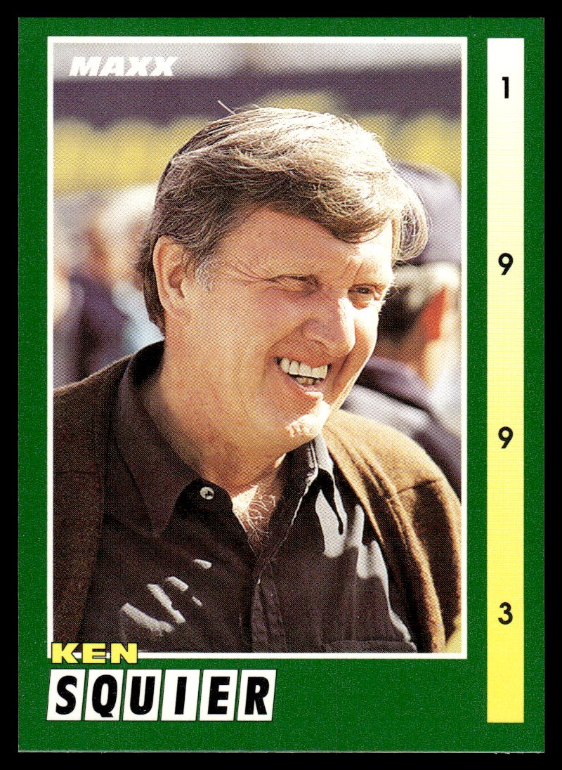1993 Maxx Ken Squier #218 9849
