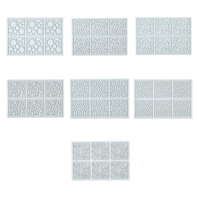 Flower Cookie Cutters Biscuit Moulds Icing Embossing Decorating Cutter Cake Tool