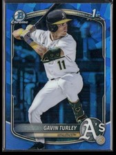 2025 Bowman Draft #BDC-28 Gavin Turley Chrome Sapphire