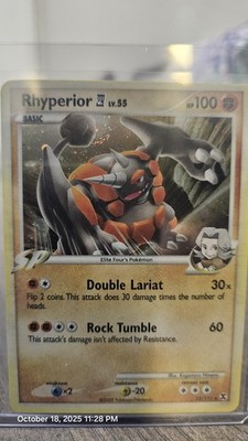 Rhyperior E4 Rising Rivals 32/111  Cosmos Holo Rare