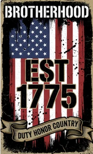US Army USA United States Army Brotherhood Self Adhesive Vinyl Sticker