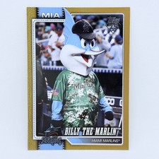 2026 Topps Series 1 Celebration Billy The Marlin Gold Border /50 #M-30