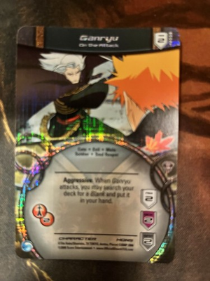 #ad #ad Ganryu On The Attack Character Card Bleach TCG Portal Set Subset MON 5 $16.00