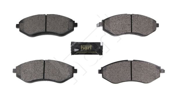 Hart 261 801 Bremsbelagsatz, Scheibenbremse FüR Chevrolet Daewoo-image