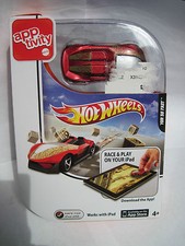 MATTEL APPTIVITY HOT WHEELS YUR SO FAST CAR, Plays on iPad - RED