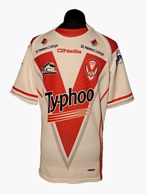 St HELENS RFC RUGBY LEAGUE 2016-2017 HOME SHIRT