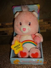Plush Cheer Care Bear Baby New in Box NRFB Bear not working